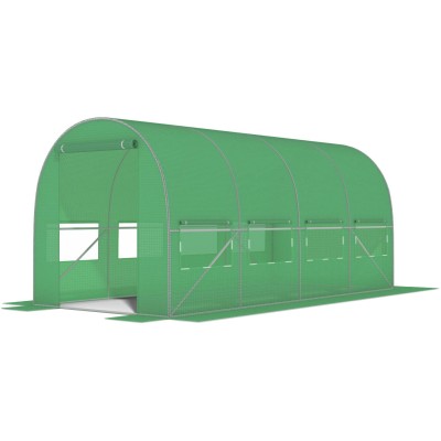 Tunel foliowy 4,5 m x 2 m /zielony/