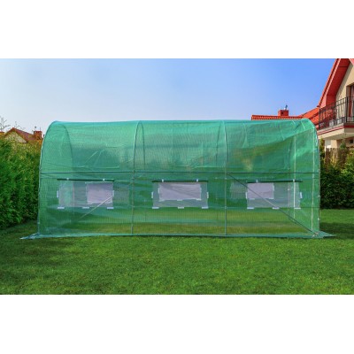 Tunel foliowy 3,5 m x 2 m /zielony/
