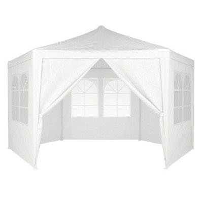 Pawilon ogrodowy z 6 ściankami 2 m x 2 m x 2 m /biały/