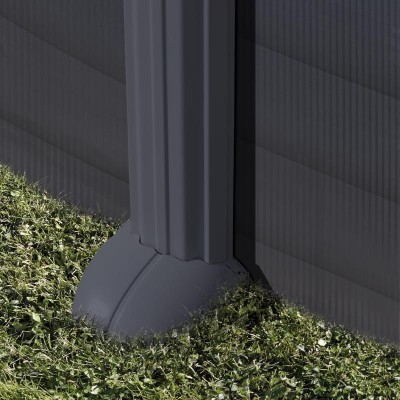 Swimming pool GRE ANTHRACITE 460 cm x 132 cm /anthracite/