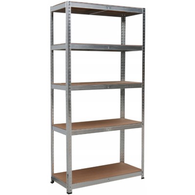 Regał magazynowy 205 cm x 120 cm x 45 cm  /5 półek/