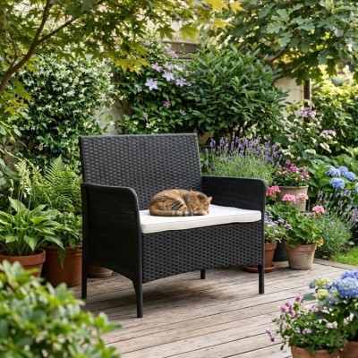 Garden technoratan sofa /brown/
