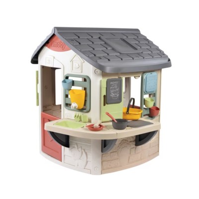 SMOBY LIFE GARDEN HOUSE WITH KITCHEN