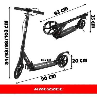 Hulajnoga Kruzzel Hyperion /black/