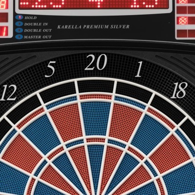 Tarcza elektroniczna DART KARELLA PREMIUM SILVER