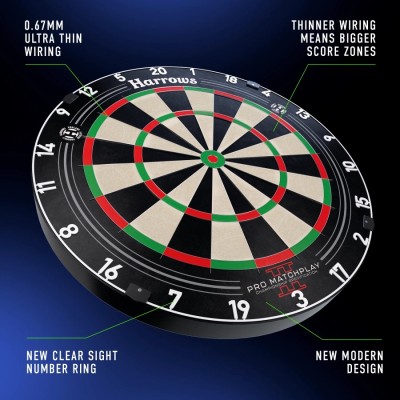 Tarcza sizalowa HARROWS PRO MATCHPLAY 2