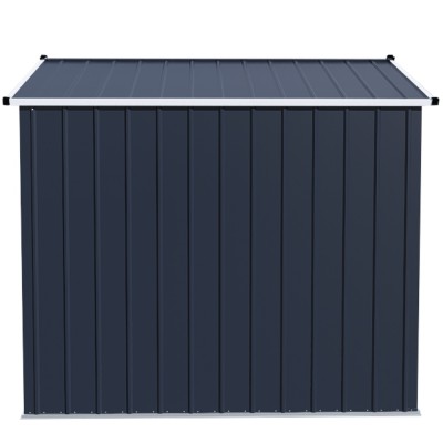 Domek narzędziowy ogrodowy blaszany 202 cm x 209 cm x 196 cm