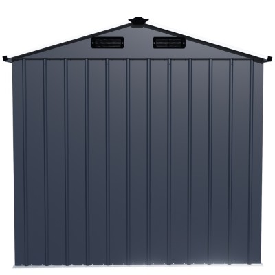 Domek narzędziowy ogrodowy blaszany 202 cm x 209 cm x 196 cm