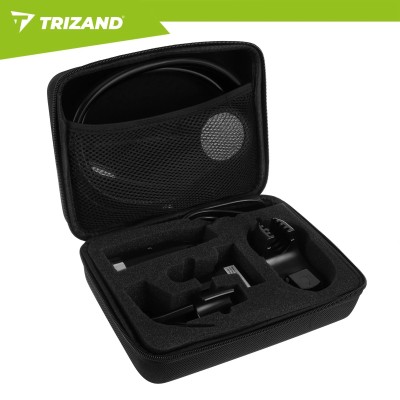 Portable travel shower with pump and USB