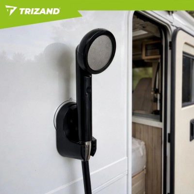 Portable travel shower with pump and USB