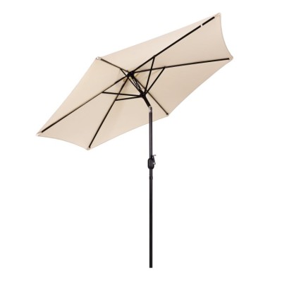 Parasol ogrodowy składany skośny /beżowy/