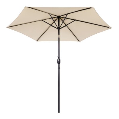 Parasol ogrodowy składany skośny /beżowy/