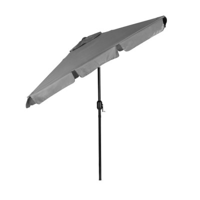 Garden umbrella rectangular/grey/