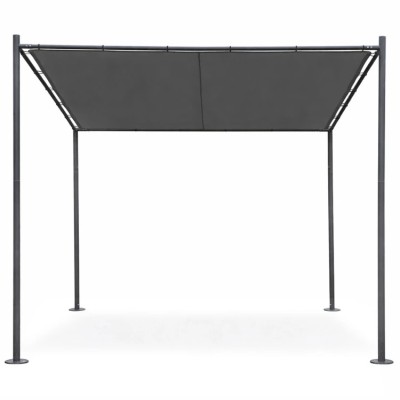 pergola ogrodowa tarasowa 300 cm x 300 cm /szara/