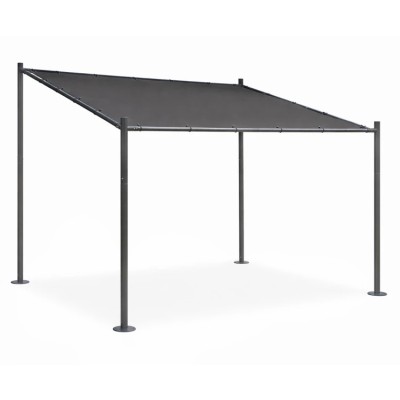 pergola ogrodowa tarasowa 300 cm x 300 cm /szara/