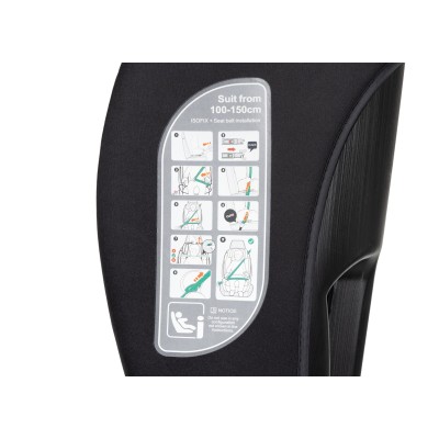 Child car seat SUMMER BABY PARMA /black/