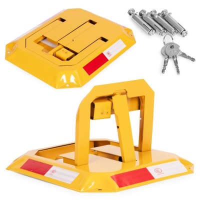 Foldable parking barrier 30 cm