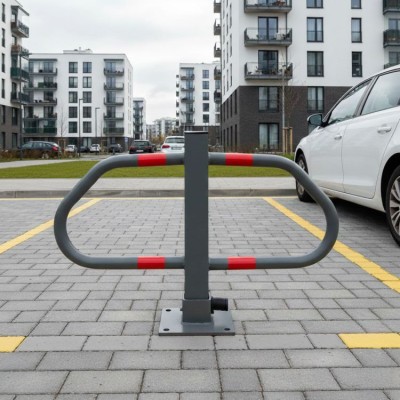 Blokada parkingowa składana zapora 50 cm