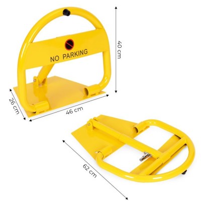 Blokada parkingowa składana zapora 40 cm
