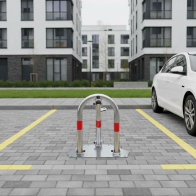 Blokada parkingowa składana zapora 45 cm
