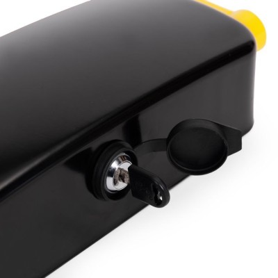 Foldable parking barrier 35 cm remote-controlled