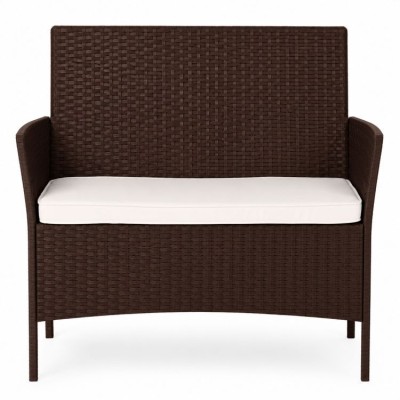 Garden technoratan sofa /brown/