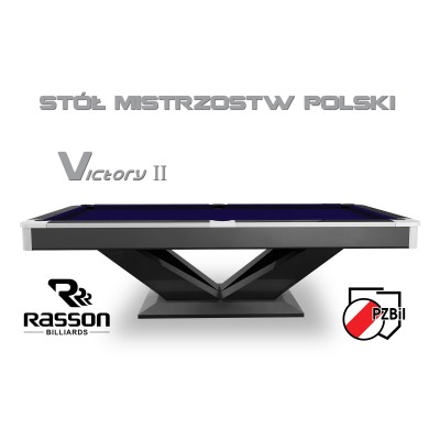Stół bilardowy VICTORY II BLACK 8ft