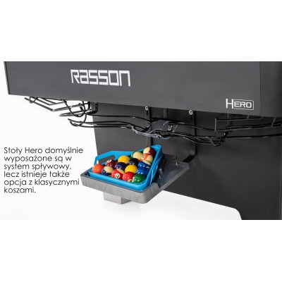 Stół bilardowy MR-sung RASSON HERO BLACK 9ft