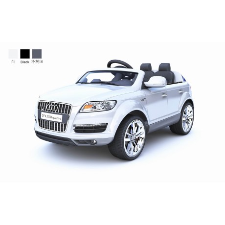 ORYGINALNE AUDI Q7 DWA SILNIKI, AMORTYZATORY PILOT, LICENCJA, 3 PRĘDKOŚCI