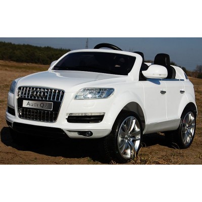 ORYGINALNE AUDI Q7 DWA SILNIKI, AMORTYZATORY PILOT, LICENCJA, 3 PRĘDKOŚCI