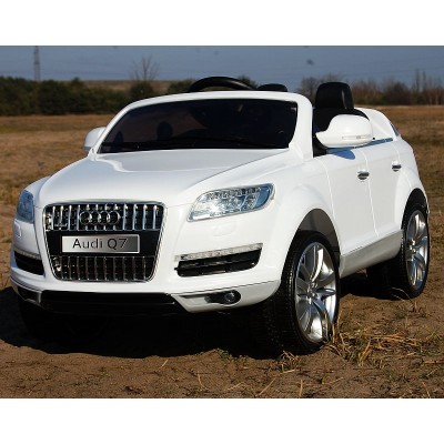 ORYGINALNE AUDI Q7 DWA SILNIKI, AMORTYZATORY PILOT, LICENCJA, 3 PRĘDKOŚCI