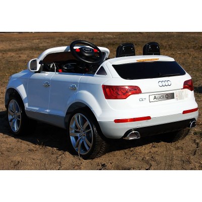 ORYGINALNE AUDI Q7 DWA SILNIKI, AMORTYZATORY PILOT, LICENCJA, 3 PRĘDKOŚCI