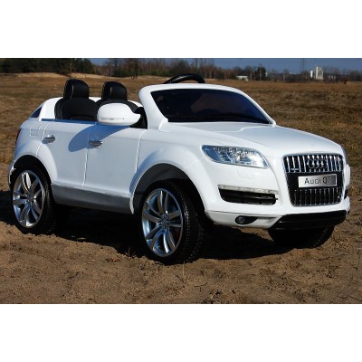 ORYGINALNE AUDI Q7 DWA SILNIKI, AMORTYZATORY PILOT, LICENCJA, 3 PRĘDKOŚCI