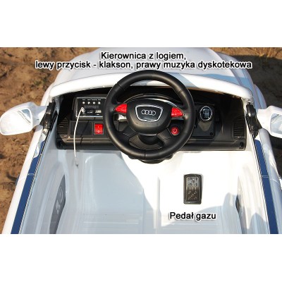 ORYGINALNE AUDI Q7 DWA SILNIKI, AMORTYZATORY PILOT, LICENCJA, 3 PRĘDKOŚCI