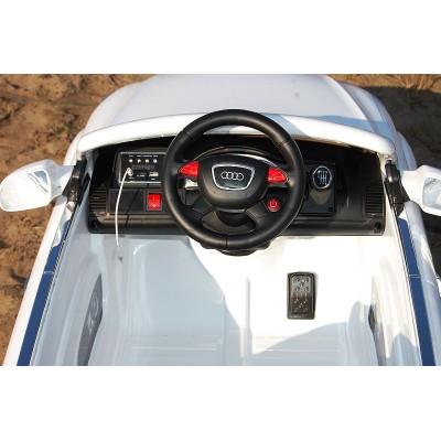 ORYGINALNE AUDI Q7 DWA SILNIKI, AMORTYZATORY PILOT, LICENCJA, 3 PRĘDKOŚCI