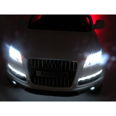 ORYGINALNE AUDI Q7 DWA SILNIKI, AMORTYZATORY PILOT, LICENCJA, 3 PRĘDKOŚCI