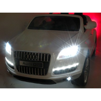 ORYGINALNE AUDI Q7 DWA SILNIKI, AMORTYZATORY PILOT, LICENCJA, 3 PRĘDKOŚCI