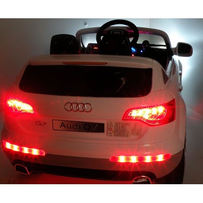 ORYGINALNE AUDI Q7 DWA SILNIKI, AMORTYZATORY PILOT, LICENCJA, 3 PRĘDKOŚCI