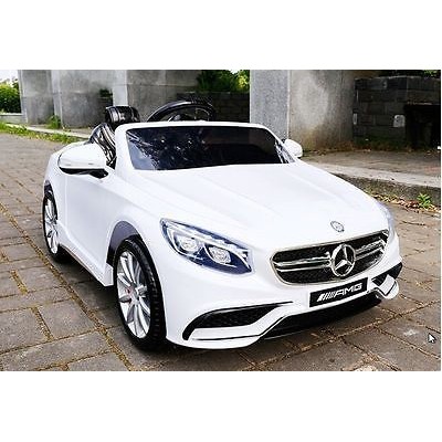MERCEDES S63 AMG LICENCJA,  MIĘKKIE KOŁA EVA FULL OPCJA/HL169