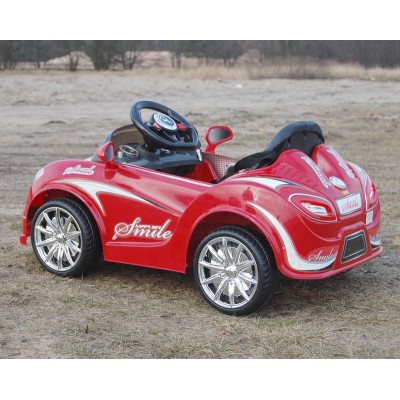 NAJNOWSZY ROADSTER SMILE, DWA SILNIKI, KLUCZYK,MIĘKKIE SIEDZENIE, MIĘKKIE KOŁA/HL938