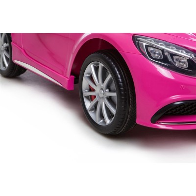 MERCEDES S63 AMG LICENCJA,  MIĘKKIE KOŁA EVA FULL OPCJA, WOLNY START, MIĘKKIE SIEDZENIE/HL169