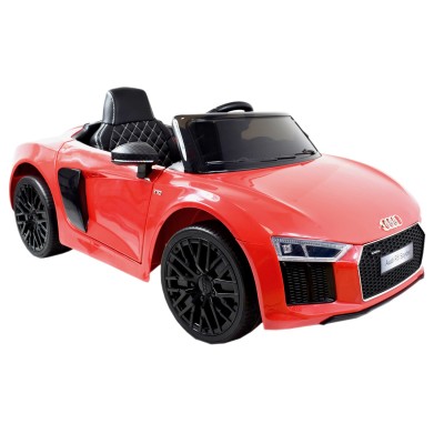 ORYGINALNE AUDI  R8 SPYDER  W NAJLEPSZEJ WERSJI, MIĘKKIE SIEDZENIE, PILOT 2.4 GHZ/ 2198
