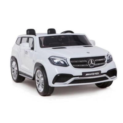 MERCEDES GLS 63,  4 SILNIKI, 2X12 V, MIĘKKIE KOŁA, MIĘKKIE SIEDZENIE, KLIMATYZACJA DLA 2 DZIECI/HL228