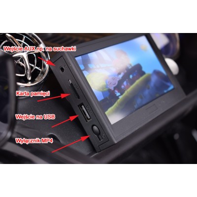 MERCEDES SL65 AMG PILOT, WOLNY START, WALIZKA DO AKUMULATORA ,  MP4 /XMX602
