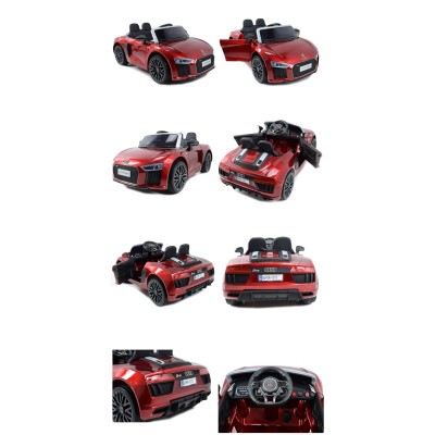 NAJNOWSZY ORYGINALNY AUDI R8 NA LICENCJI MIĘKKIE SIEDZENIE, MIĘKKIE KOŁA SUPER JAKOŚĆ/R8
