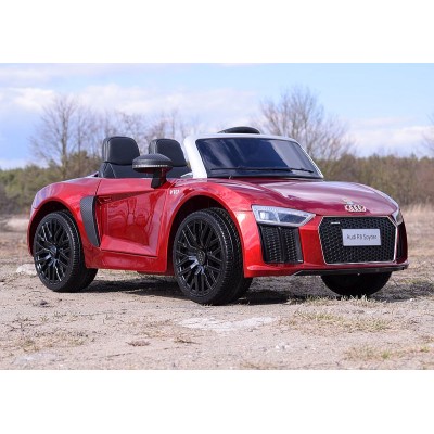 NAJNOWSZY ORYGINALNY AUDI R8 NA LICENCJI MIĘKKIE SIEDZENIE, MIĘKKIE KOŁA SUPER JAKOŚĆ/R8