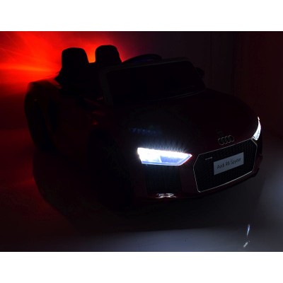 NAJNOWSZY ORYGINALNY AUDI R8 NA LICENCJI MIĘKKIE SIEDZENIE, MIĘKKIE KOŁA SUPER JAKOŚĆ/R8