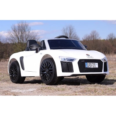 NAJNOWSZY ORYGINALNY AUDI R8 NA LICENCJI MIĘKKIE SIEDZENIE, MIĘKKIE KOŁA SUPER JAKOŚĆ/AUDI R8