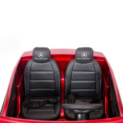 MERCEDES GLS 63,  4 SILNIKI, 2X12 V, MIĘKKIE KOŁA, MIĘKKIE SIEDZENIE DLA 2 DZIECI/HL228