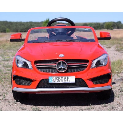 MERCEDES CLA 45 AMG  Z AMORTYZATORAMI, MIĘKKIE KOŁA, SIEDZENIE, HAMULEC, REGULACJA KIEROWNICY, LAKIER/1538